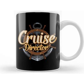 Baskı Dükkanı Funny I Am The Cruise Director Boating Captain Kupa