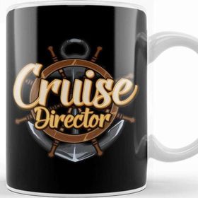 Baskı Dükkanı Funny I Am The Cruise Director Boating Captain Kupa