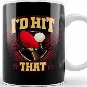 Baskı Dükkanı Funny I D Hit That Table Tennis Pun Pingpong Kupa