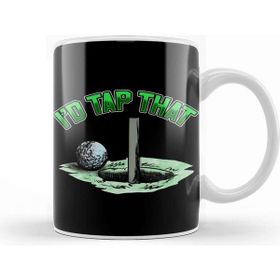 Baskı Dükkanı Funny I D Tap That Golfing Putting Cute Golfer Pun Kupa