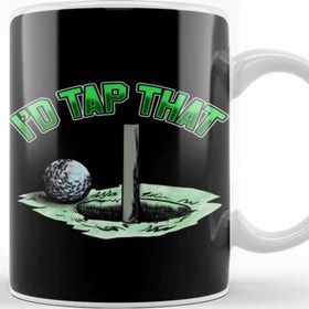 Baskı Dükkanı Funny I D Tap That Golfing Putting Cute Golfer Pun Kupa