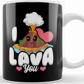 Baskı Dükkanı Funny I Lava You Volcano Valentine's Day Pun Kupa