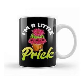 Baskı Dükkanı Funny I M A Little Prick Cactus Succulents Pun Kupa