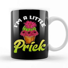 Baskı Dükkanı Funny I M A Little Prick Cactus Succulents Pun Kupa