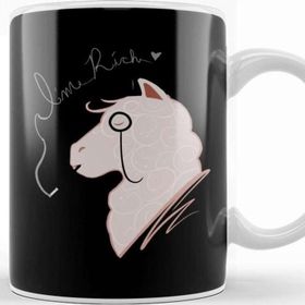 Baskı Dükkanı Funny I M Rich Llama Cute Fancy Llama Kupa