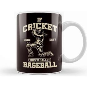 Baskı Dükkanı Funny If Cricket Were Easy Baseball Cricketer Sports Kupa