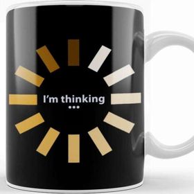Baskı Dükkanı Funny I'm Thinking 01 Kupa