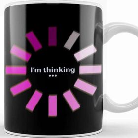 Baskı Dükkanı Funny I'm Thinking 03 Kupa