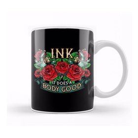 Baskı Dükkanı Funny Ink It Does A Body Good Tattoo Artist Pun Kupa