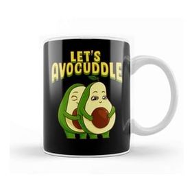 Baskı Dükkanı Funny Let S Avocuddle Cute Avocado Cuddling Pun Kupa