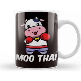 Baskı Dükkanı Funny Muay Thai Cow Fighter Mma Martial Arts Kickboxing Kupa