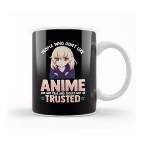 Baskı Dükkanı Funny People Who Don't Like Anime Are Not Real Kupa Bardak