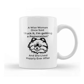 Baskı Dükkanı Funny Pomeranian Dog Gift For Men 01 Kupa Bardak