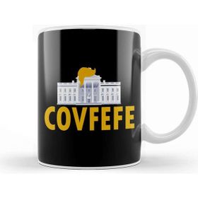 Baskı Dükkanı Funny Presidential Covfefe Meme Whitehouse Kupa Bardak