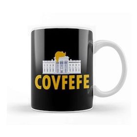 Baskı Dükkanı Funny Presidential Covfefe Meme Whitehouse Kupa Bardak