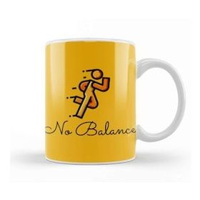 Baskı Dükkanı Funny Quote No Balance Kupa Bardak