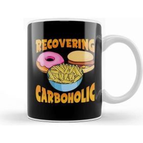 Baskı Dükkanı Funny Recovering Carboholic Carb Low Carb Dieting Kupa Bardak