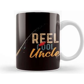 Baskı Dükkanı Funny Reel Cool Uncle Fisher Fishing Niece Nephew Aunt Daddy Kupa Bardak