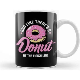 Baskı Dükkanı Funny Run Like There's A Donut At The Finish Line Kupa Bardak