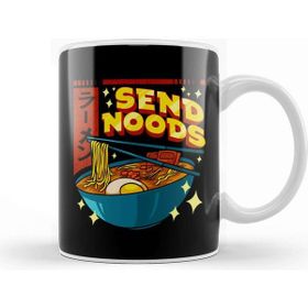 Baskı Dükkanı Funny Send Noods Pun Anime Gamer Ramen Kawaii Kupa