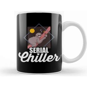 Baskı Dükkanı Funny Serial Chiller Sloth Pun Lazy Slothing Sleep Kupa