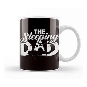 Baskı Dükkanı Funny Sleeping Tired Dad Daddy Father Papa Poppa Husband Kupa