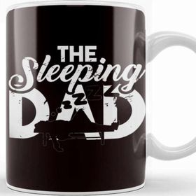 Baskı Dükkanı Funny Sleeping Tired Dad Daddy Father Papa Poppa Husband Kupa