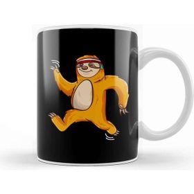 Baskı Dükkanı Funny Sloth Running & Sweating Headband Athlete Kupa