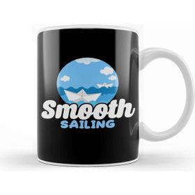 Baskı Dükkanı Funny Smooth Sailing Nautical Boating Sailor Kupa