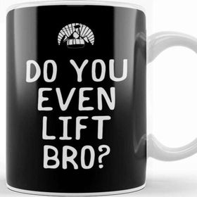 Baskı Dükkanı Funny Snowboarding Do You Even Lift Bro Ski Lift Kupa