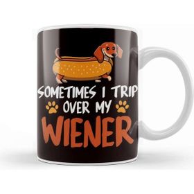 Baskı Dükkanı Funny Sometimes Trip Over My Wiener Dashshund Dog Breed Kupa