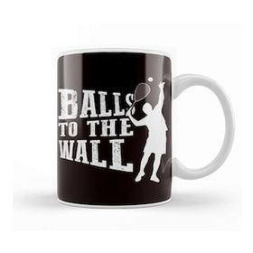 Baskı Dükkanı Funny Squash Player Indoor Tennis Court Ball Sports Trainer Kupa
