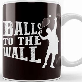 Baskı Dükkanı Funny Squash Player Indoor Tennis Court Ball Sports Trainer Kupa