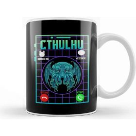 Baskı Dükkanı Funny The Call Of Cthulhu Dark Occult Goth Pun Kupa