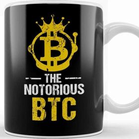 Baskı Dükkanı Funny The Notorious Btc Bitcoin Crypto Kupa