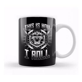 Baskı Dükkanı Funny This Is How I Roll Rpg Tabletop Gaming Dice Kupa