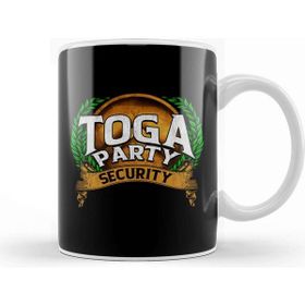 Baskı Dükkanı Funny Toga Party Security Guard Greek Wreath Kupa
