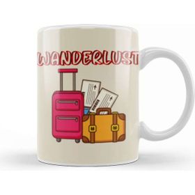 Baskı Dükkanı Funny Travel Gift Design Lover Trippin Wanderlust Journey Adventurer Vacation Kupa