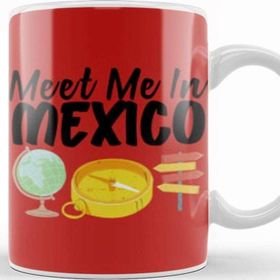 Baskı Dükkanı Funny Travel Mexico Gift Design Lover Trippin Wanderlust Journey Adventurer Vacation Kupa