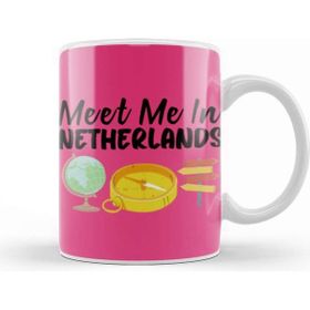 Baskı Dükkanı Funny Travel Netherlands Gift Design Lover Trippin Wanderlust Journey Adventurer Vacation Kupa