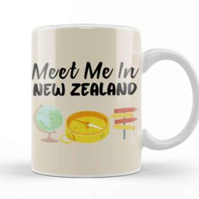 Baskı Dükkanı Funny Travel New Zealand Gift Design Lover Trippin Wanderlust Journey Adventurer Vacation Kupa