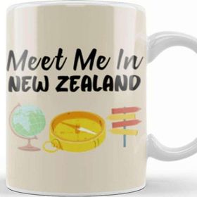 Baskı Dükkanı Funny Travel New Zealand Gift Design Lover Trippin Wanderlust Journey Adventurer Vacation Kupa