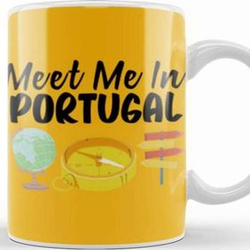 Baskı Dükkanı Funny Travel Portugal Gift Design Lover Trippin Wanderlust Journey Adventurer Vacation Kupa