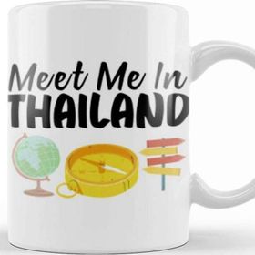 Baskı Dükkanı Funny Travel Thailand Gift Design Lover Trippin Wanderlust Journey Adventurer Vacation Kupa
