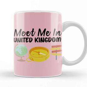 Baskı Dükkanı Funny Travel United Kingdom Gift Design Lover Trippin Wanderlust Journey Adventurer Vacation Kupa