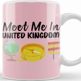 Baskı Dükkanı Funny Travel United Kingdom Gift Design Lover Trippin Wanderlust Journey Adventurer Vacation Kupa