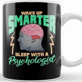 Baskı Dükkanı Funny Wake Up Smarter Sleep With A Psychologist Kupa
