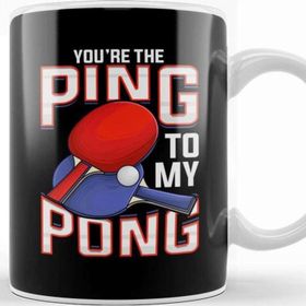 Baskı Dükkanı Funny You Re The Ping To My Pong Table Tennis Kupa