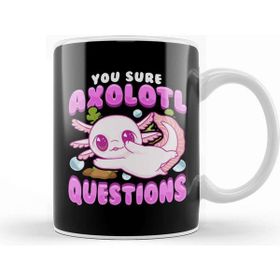 Baskı Dükkanı Funny You Sure Axolotl Questions Walking Fish Pun Kupa