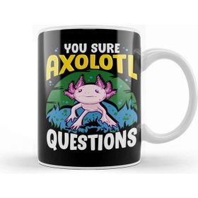 Baskı Dükkanı Funny You Sure Axolotl Questions Walking Fish Pun Kupa